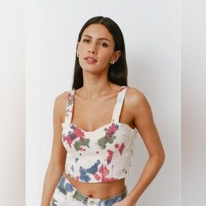 NWT Seventy + Mochi Daria Top Tie Dye Size Small